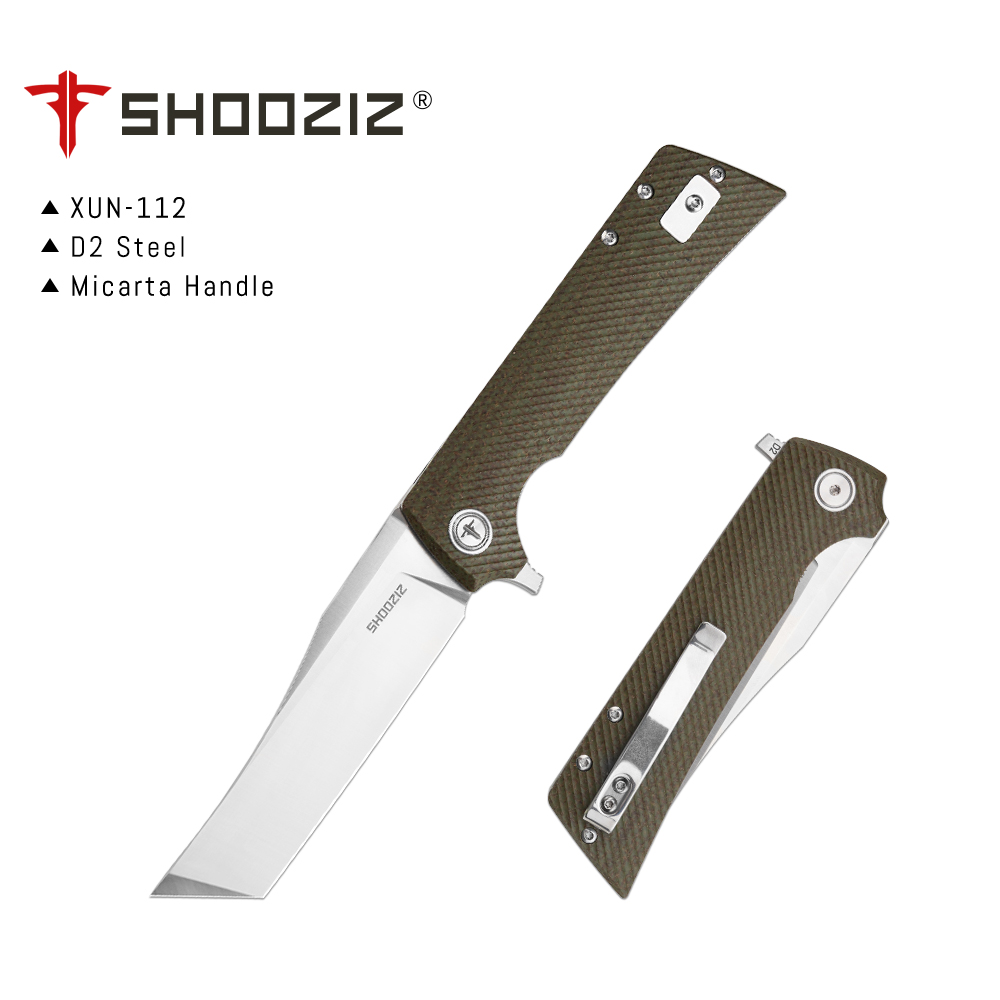 Edc Carry Clip - Navaja Plegable Shooziz XUN112 EDC con