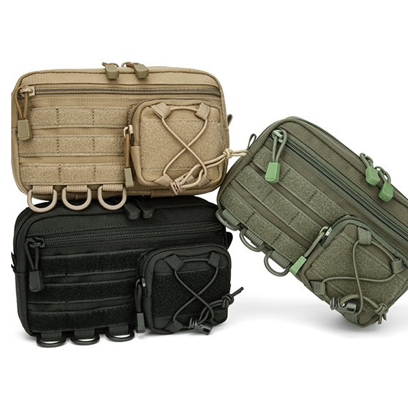 Edc Carry Fanny Pack - Bolsa táctica Molle Horizontal Admin con