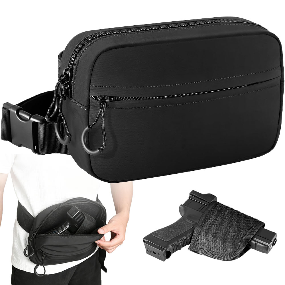 Edc Carry Fanny Pack - Bolsa para pistola, riñonera táctica para