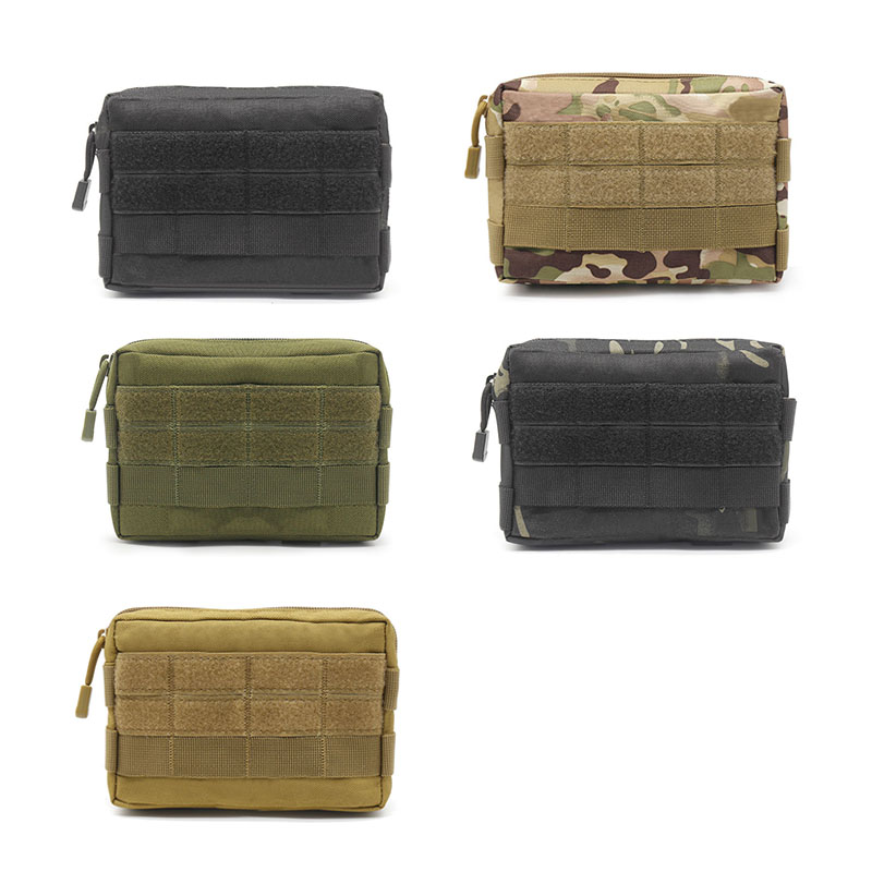 Edc Carry Fanny Pack - Riñonera Táctica Molle 600D Impermeable Camuflaje,