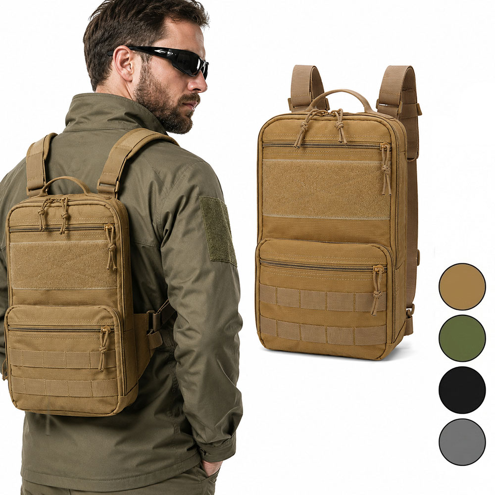 Edc Carry Kit - Mochila Táctica MOLLE Impermeable Desmontable para