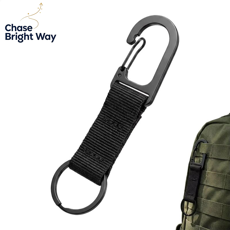 Edc Carry Clip - Mosquetón de resorte portátil pequeño con