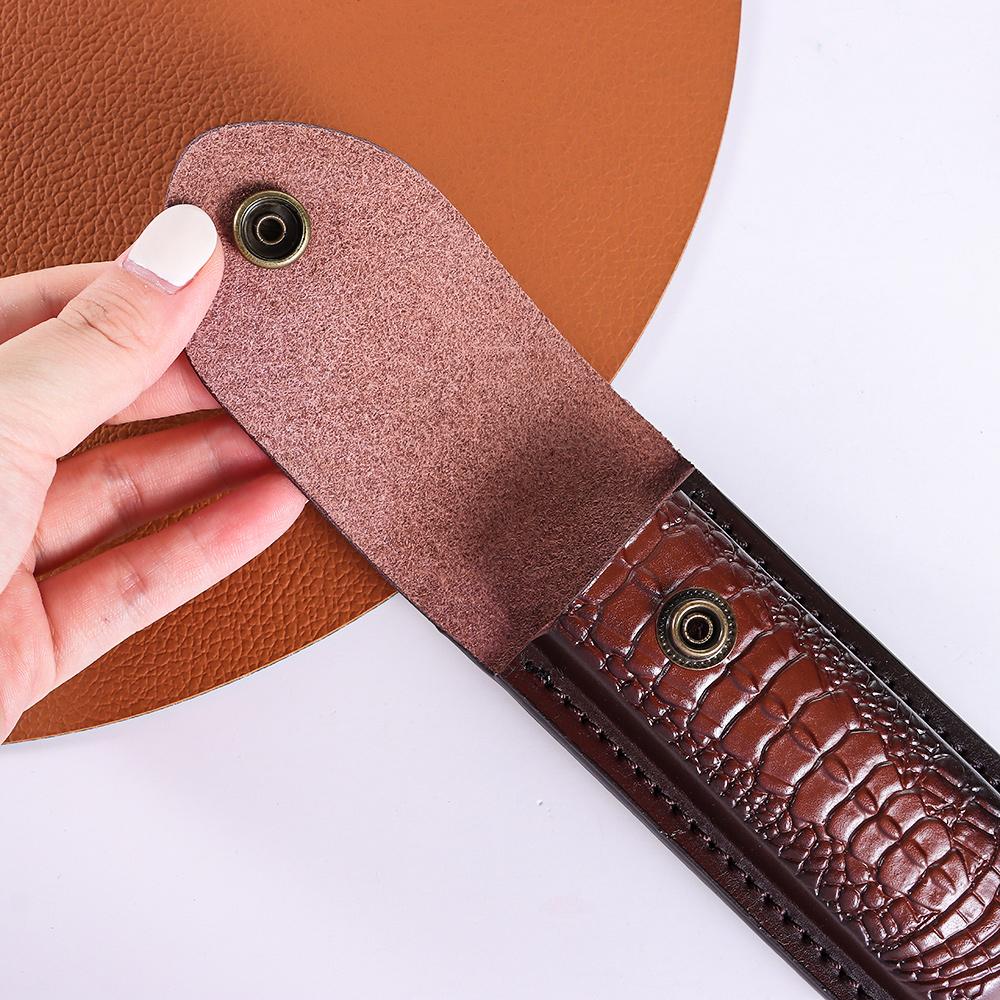 Funda de cuero de vaca para cu - Edc Everyday Carry Knives reseña y precio