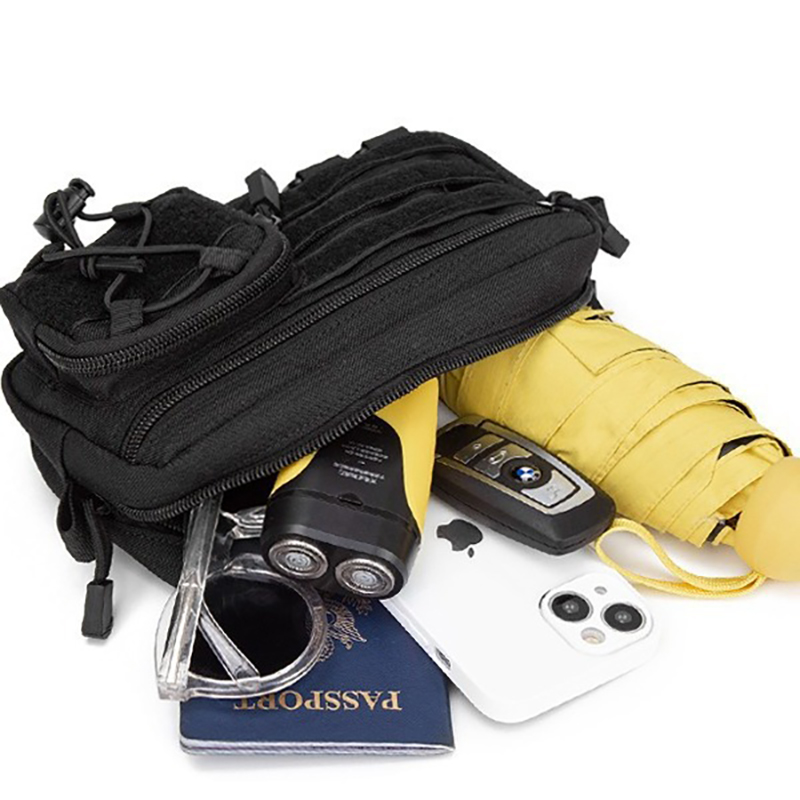 Bolsa táctica Molle Horizontal - Edc Carry Fanny Pack reseña y precio