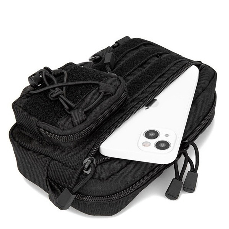 Bolsa táctica Molle Horizontal - Edc Carry Fanny Pack reseña y precio