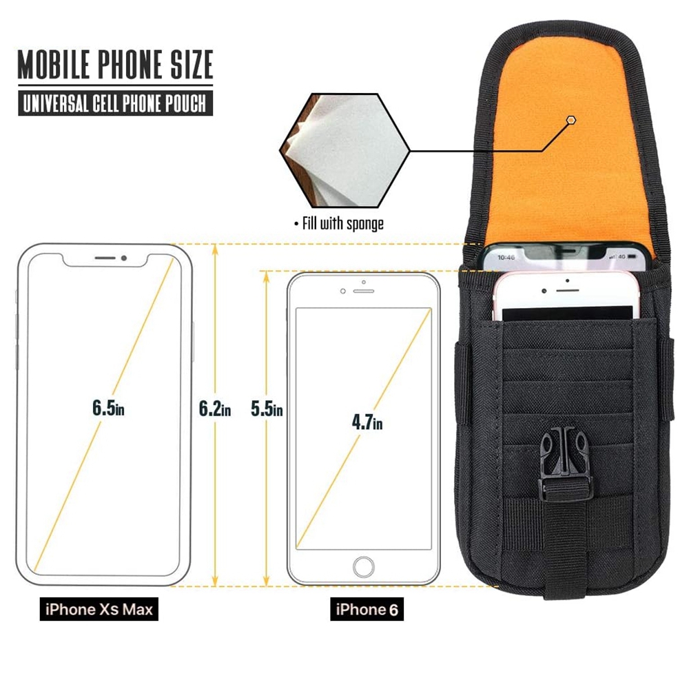 Funda Táctica para Teléfono Mo - Edc Carry Fanny Pack reseña y precio