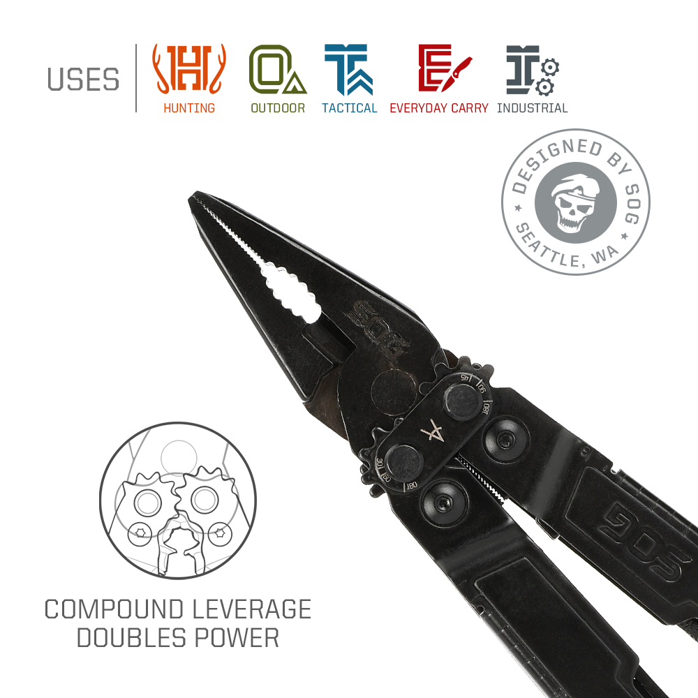 SOG PowerAccess, herramienta m - Edc Carry Clip reseña y precio