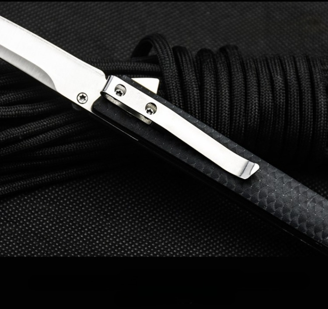 Cuchillo de bolsillo plegable  - Edc Carry Clip reseña y precio
