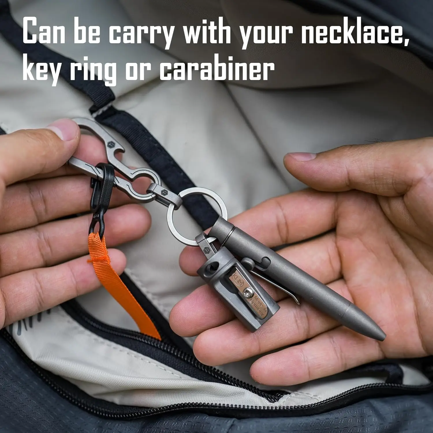 Bolígrafo EDC KeyUnity KP05SW  - Edc Carry Clip reseña y precio