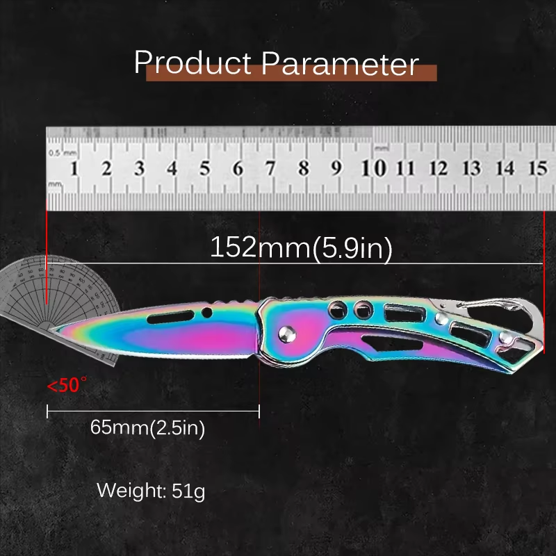 Juego de 5 cuchillos de bolsil - Edc Carry Pocket Knife reseña y precio