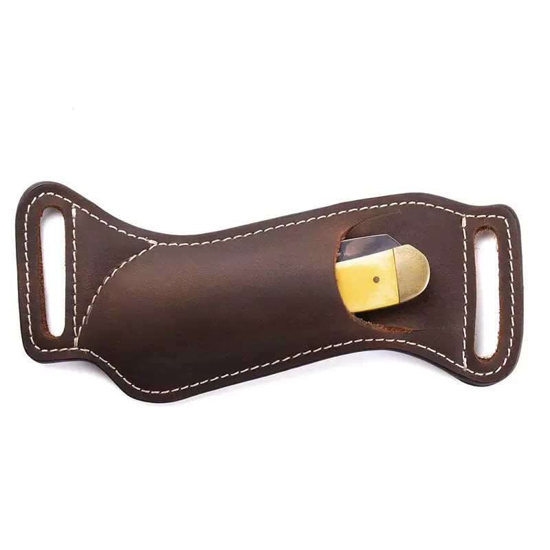 Funda/Bolsa de Cuero Genuino p - Edc Carry Knife reseña y precio
