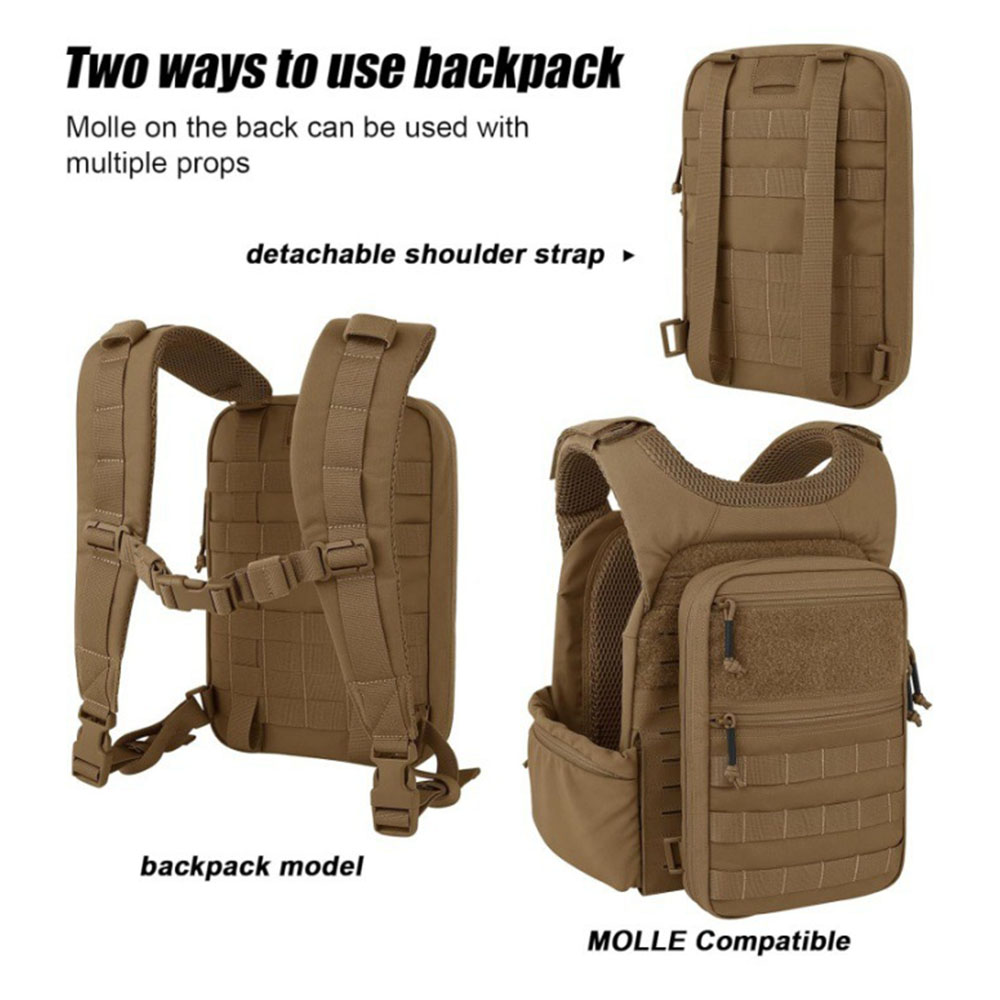 Mochila Táctica MOLLE Impermea - Edc Carry Kit reseña y precio