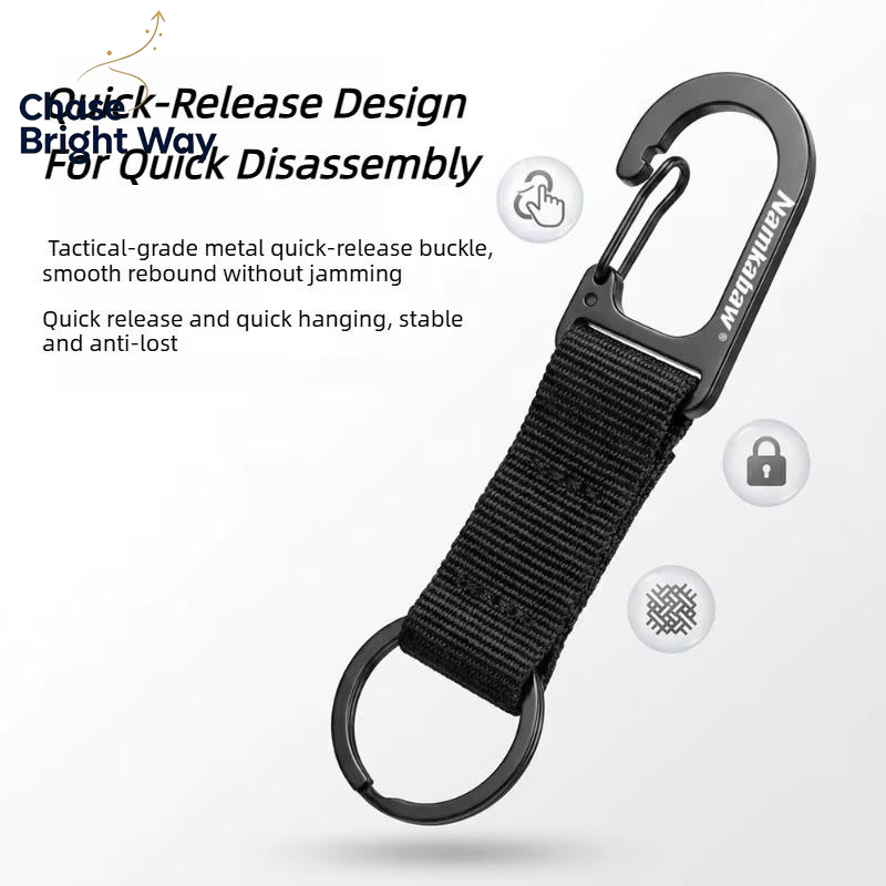 Mosquetón de resorte portátil  - Edc Carry Clip reseña y precio